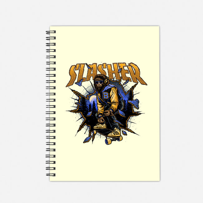 Slasher Wolf-None-Dot Grid-Notebook-momma_gorilla