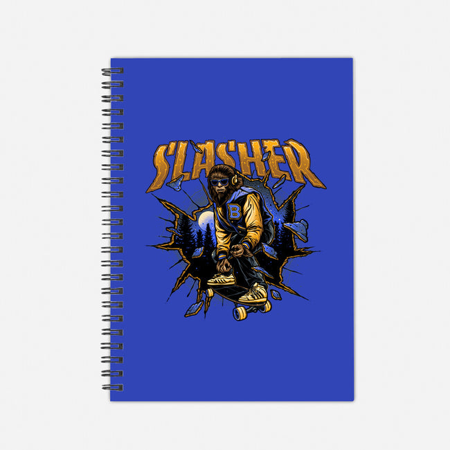 Slasher Wolf-None-Dot Grid-Notebook-momma_gorilla