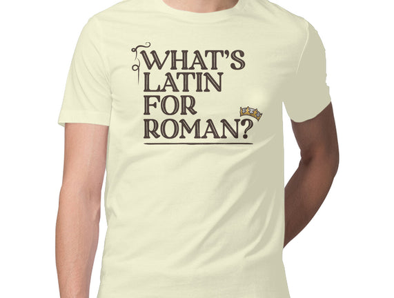 What's Latin For Roman