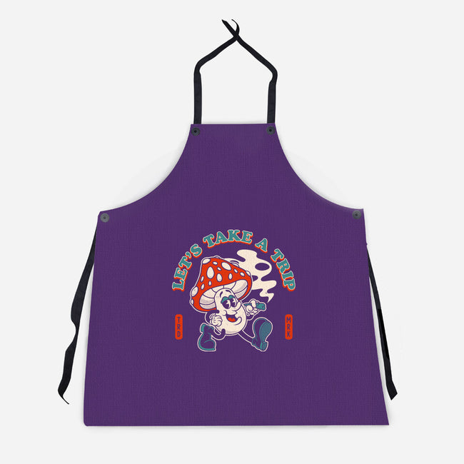 Take A Trip-Unisex-Kitchen-Apron-Nemons