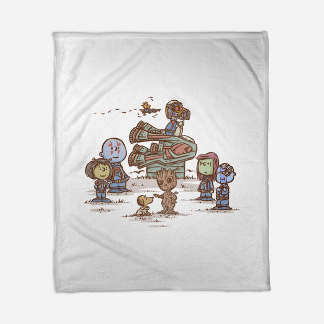 Guard Dog Of The Galaxy-None-Fleece-Blanket-kg07