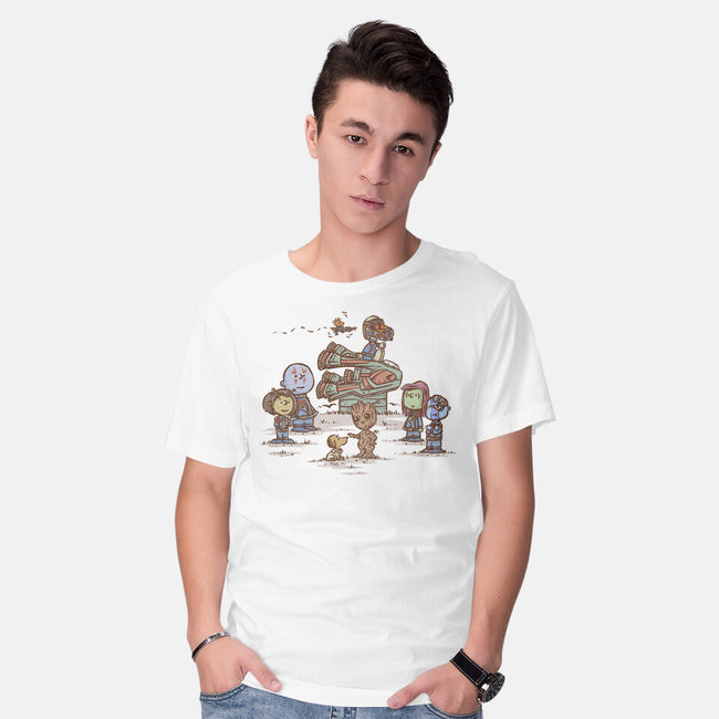 Guard Dog Of The Galaxy-Mens-Basic-Tee-kg07