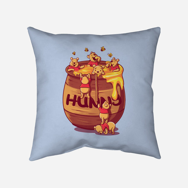 The Hunny Pot-None-Removable Cover w Insert-Throw Pillow-erion_designs