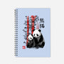 Panda And Cub Sumi-e-None-Dot Grid-Notebook-DrMonekers