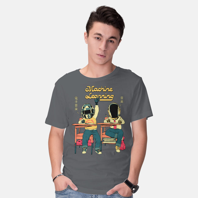 Robot Learning-Mens-Basic-Tee-Hafaell