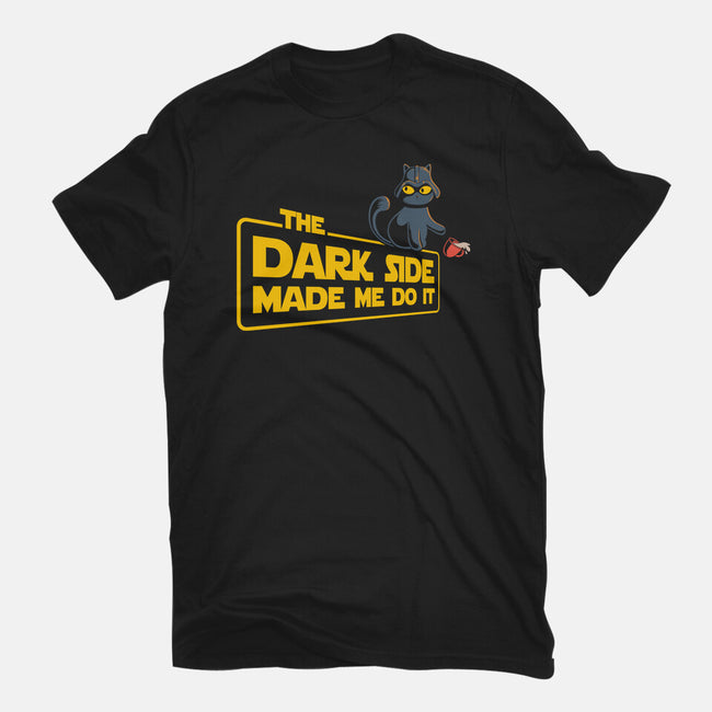 The Dark Side Made Me Do It-Mens-Basic-Tee-erion_designs