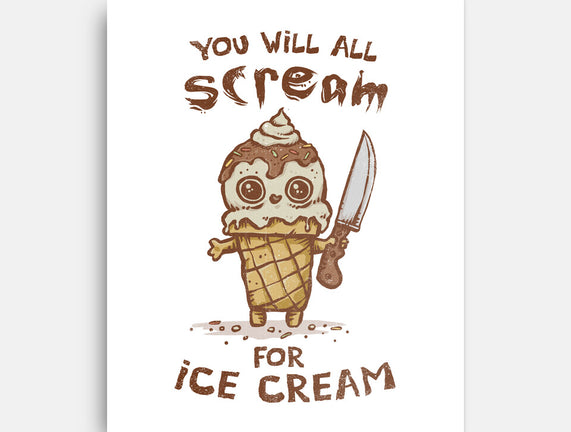 We All Scream For Ice Cream