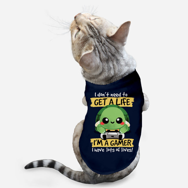 Gamer Turtle-Cat-Basic-Pet Tank-NemiMakeit