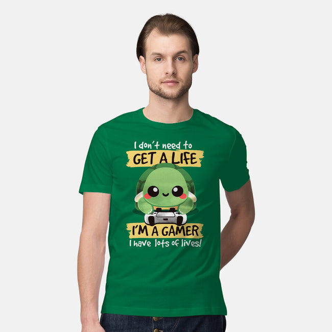 Gamer Turtle-Mens-Premium-Tee-NemiMakeit