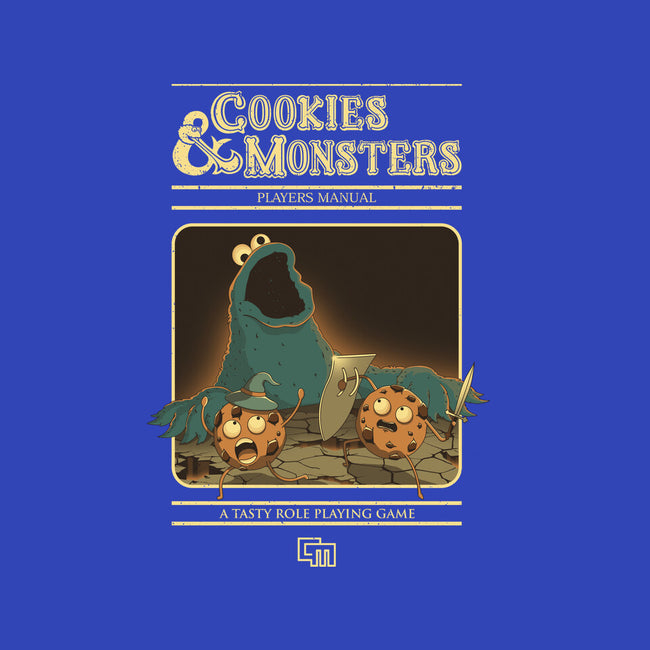 Cookies & Monsters-None-Stretched-Canvas-retrodivision