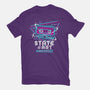 State Of The Art-Womens-Basic-Tee-rocketman_art