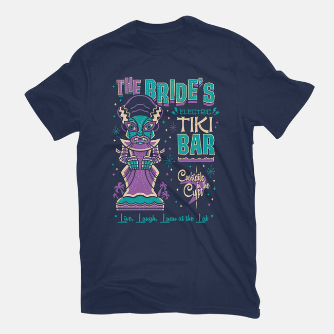 The Bride's Tiki Bar-Mens-Basic-Tee-Nemons