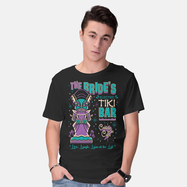 The Bride's Tiki Bar-Mens-Basic-Tee-Nemons