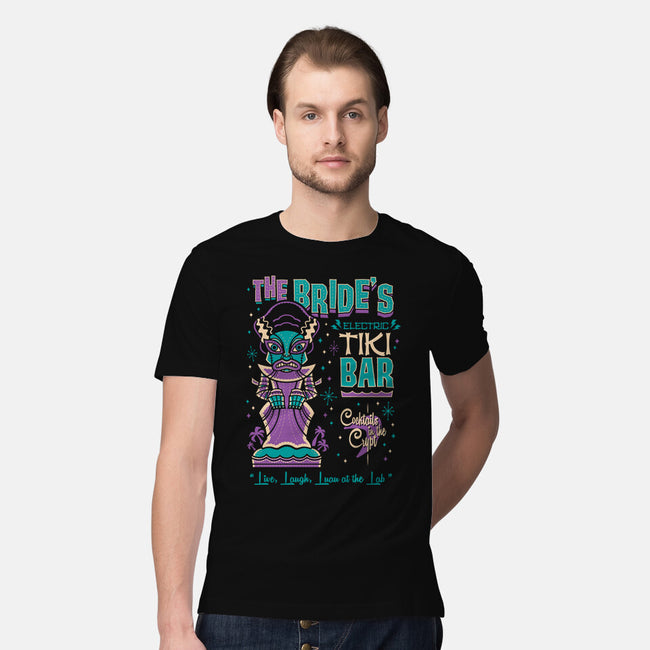 The Bride's Tiki Bar-Mens-Premium-Tee-Nemons