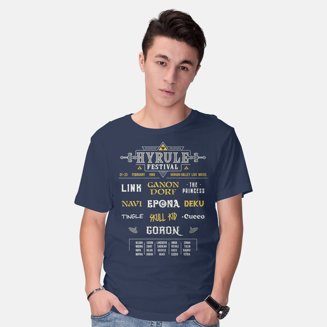 Hyrule Festival-Mens-Basic-Tee-Logozaste