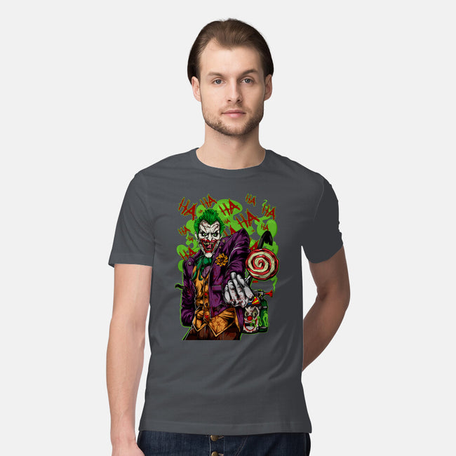 Clowning Time-Mens-Premium-Tee-Conjura Geek