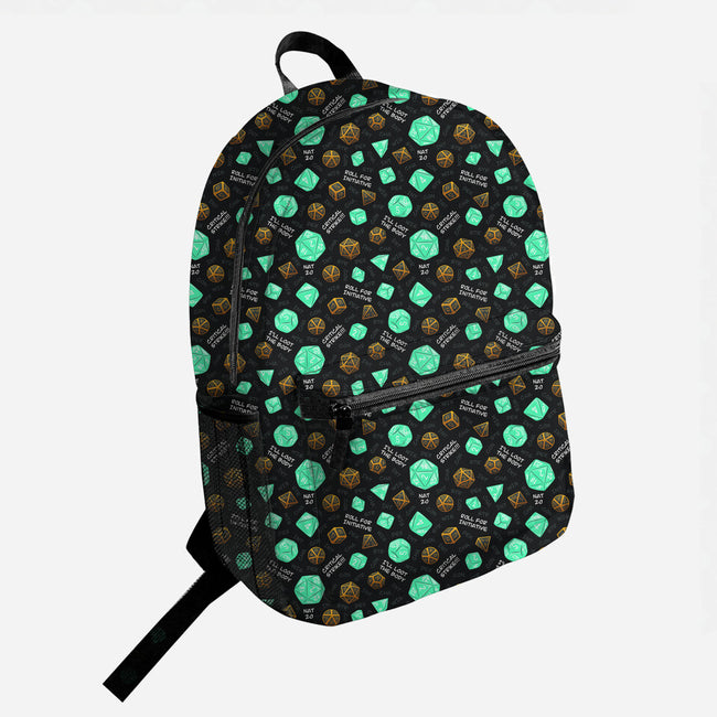 Nat 20-None-All Over Print Backpack-Bag-Jared Hart