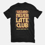 Wizard Never Late Club-Mens-Premium-Tee-rocketman_art