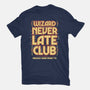 Wizard Never Late Club-Mens-Premium-Tee-rocketman_art