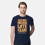 Wizard Never Late Club-Mens-Premium-Tee-rocketman_art