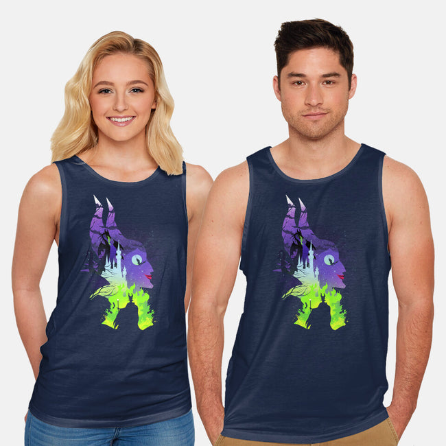 The Witch Landscape-Unisex-Basic-Tank-dandingeroz