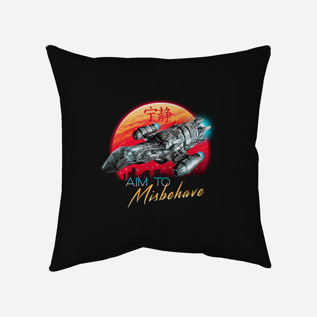 Watch How I Soar-none removable cover throw pillow-vp021