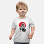 Wolf Girl Sumi-e-baby basic tee-DrMonekers