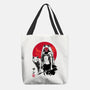 Wolf Girl Sumi-e-none basic tote-DrMonekers