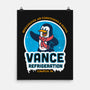 Vance Refrigeration-none matte poster-Beware_1984