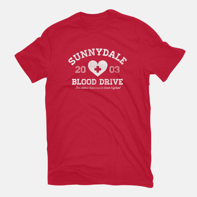 Sunnydale Blood Drive-unisex basic tee-MJ