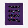 Susuwatari Stripes-none fleece blanket-BlancaVidal