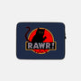 RAWR-none zippered laptop sleeve-Crumblin' Cookie