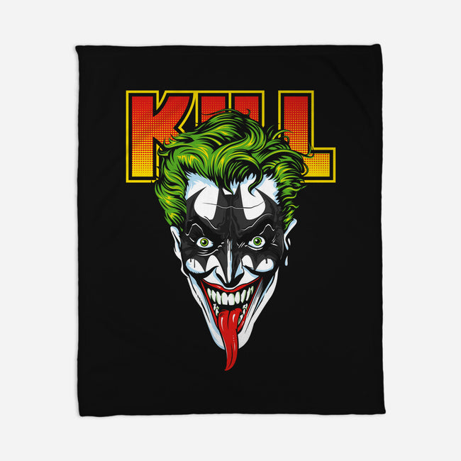 KISS THE BAT-none fleece blanket-CappO