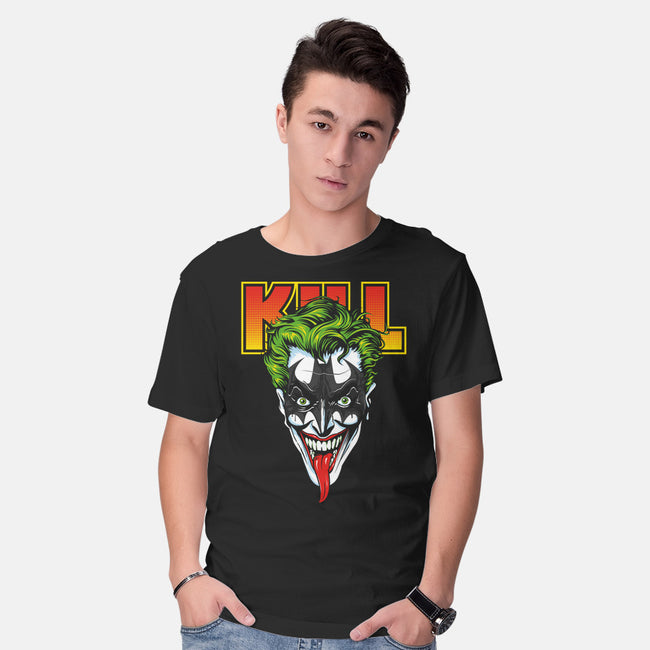 KISS THE BAT-mens basic tee-CappO