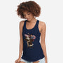 Portrait of Greatness-womens racerback tank-Diana Roberts