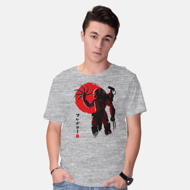 Predator Red-mens basic tee-albertocubatas