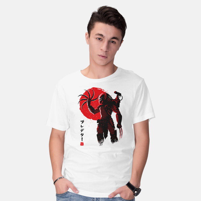 Predator Red-mens basic tee-albertocubatas