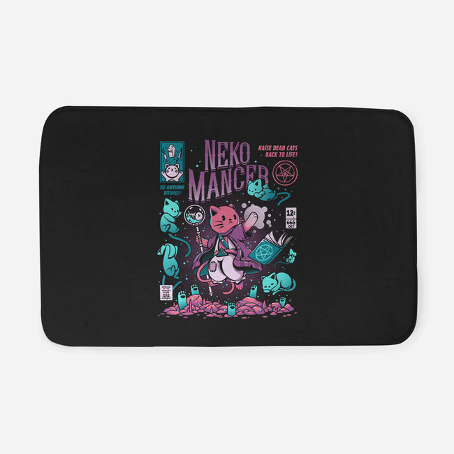 Nekomancer-none memory foam bath mat-ilustrata