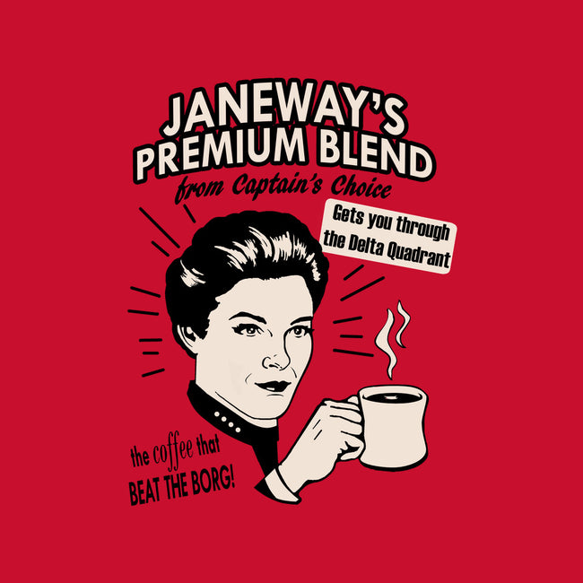 Janeway's Premium Blend-none glossy sticker-ladymagumba