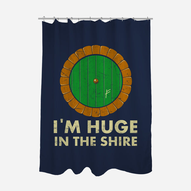 I'm Huge-none polyester shower curtain-karlangas