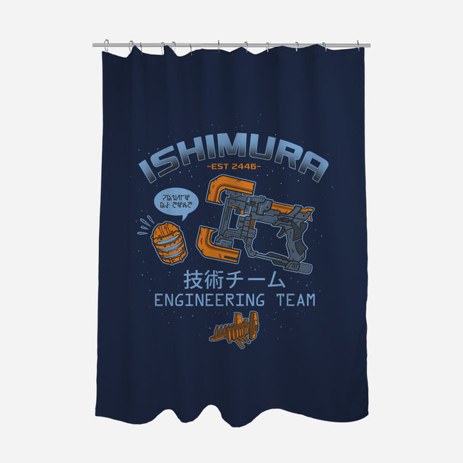 Ishimura Engineering-none polyester shower curtain-aflagg