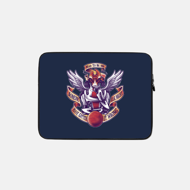 Had To Be Me-none zippered laptop sleeve-KindaCreative