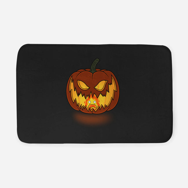 Halloween Flame!-none memory foam bath mat-Raffiti