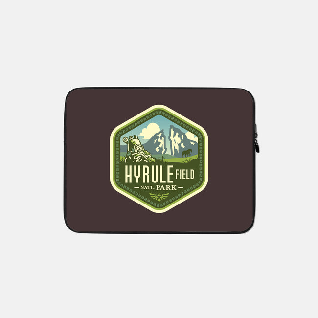 Hyrule Field National Park-none zippered laptop sleeve-chocopants