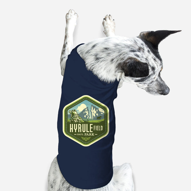 Hyrule Field National Park-dog basic pet tank-chocopants