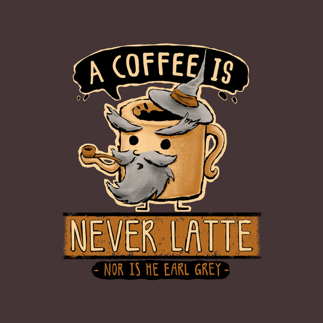 A Coffee is Never Latte-none stainless steel tumbler drinkware-Hootbrush