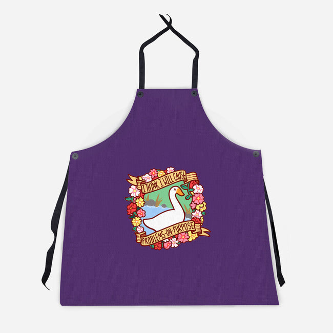 Problematic Goose-unisex kitchen apron-starsalts