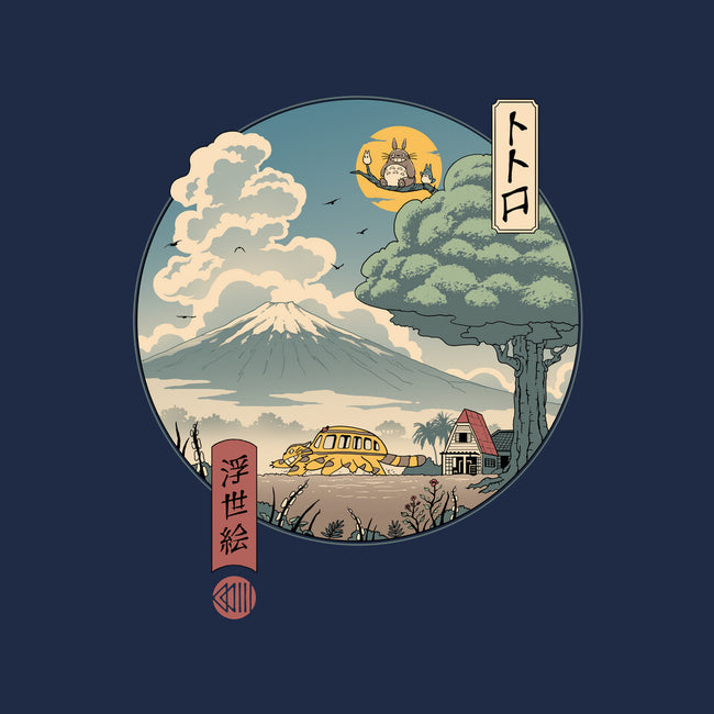 Neighbor's Ukiyo-E-baby basic tee-vp021