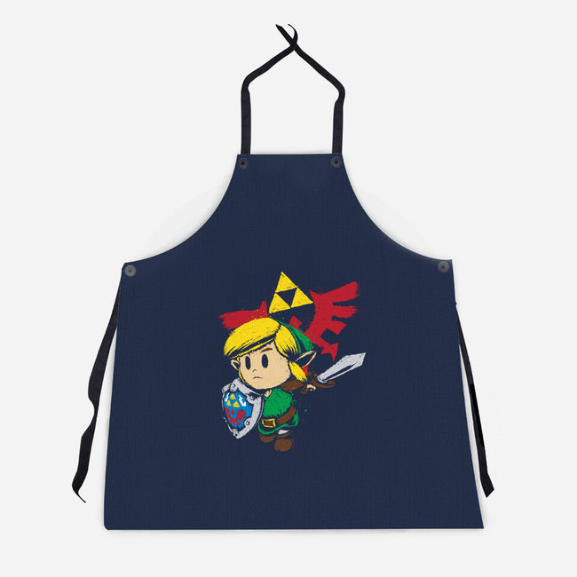 Hylian Hero-unisex kitchen apron-DrMonekers