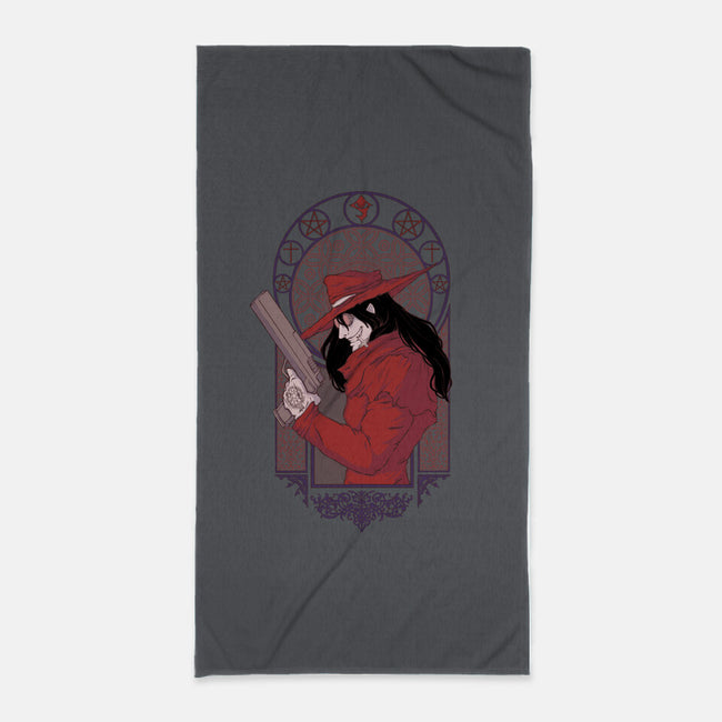 The Vampire-none beach towel-xMorfina